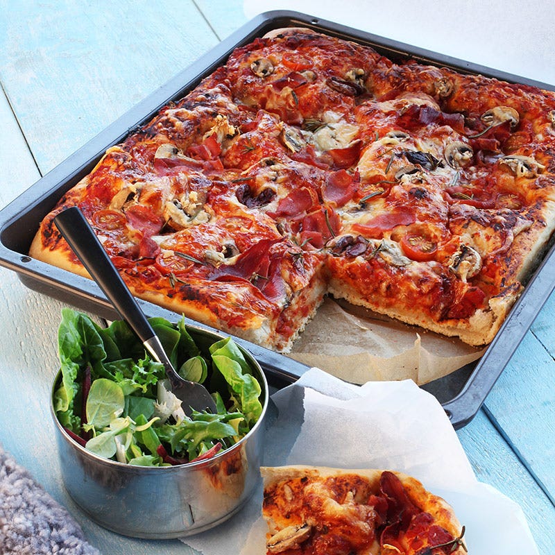 Foto av Focacciapizza från WW ViktVäktarna