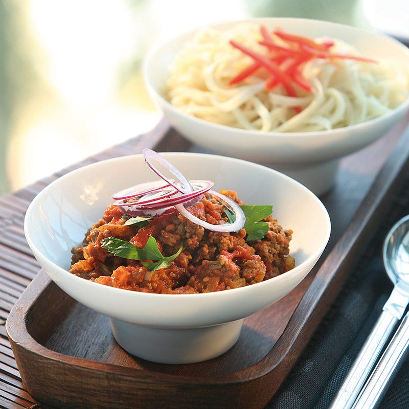 Foto av Tikka Masala köttfärssås med nudlar från WW ViktVäktarna