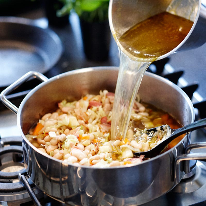 Foto av Grönsakssoppa med bönor och bacon från WW ViktVäktarna