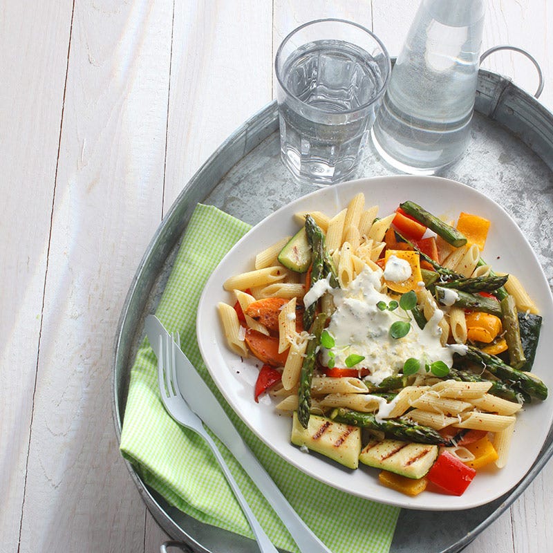 Foto av Pasta med grillade grönsaker från WW ViktVäktarna