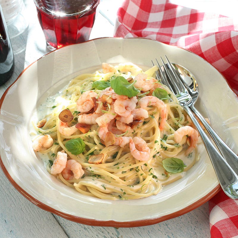 Foto av Pasta med räkor och örter från WW ViktVäktarna