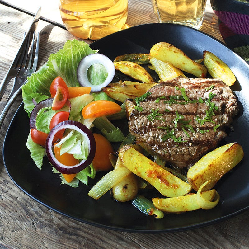 Foto av Biff med currypotatis från WW ViktVäktarna