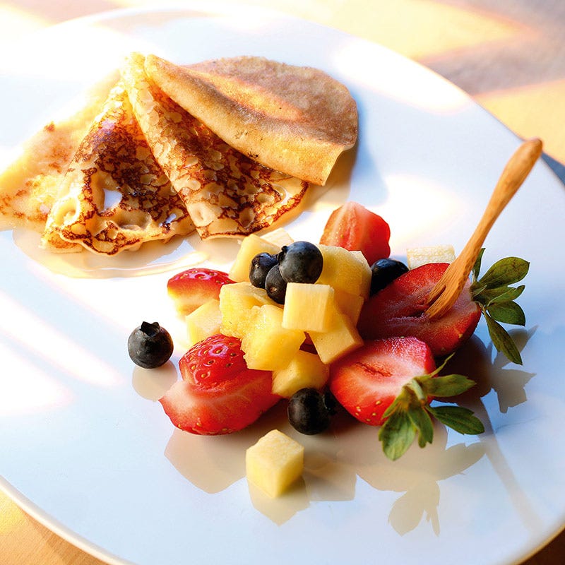 Foto av Kokospannkakor med bär från WW ViktVäktarna