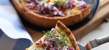 Sill- och potatispaj