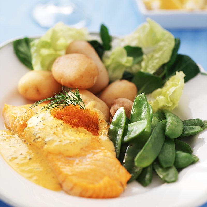 Foto av Lax med het romsås från WW ViktVäktarna