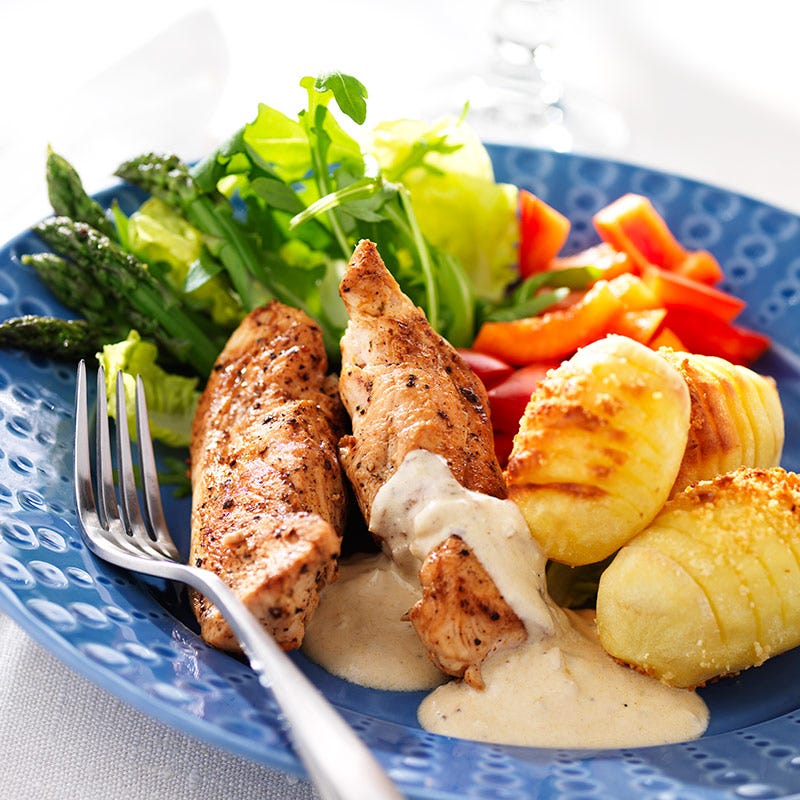 Foto av Kyckling i champagnesås från WW ViktVäktarna