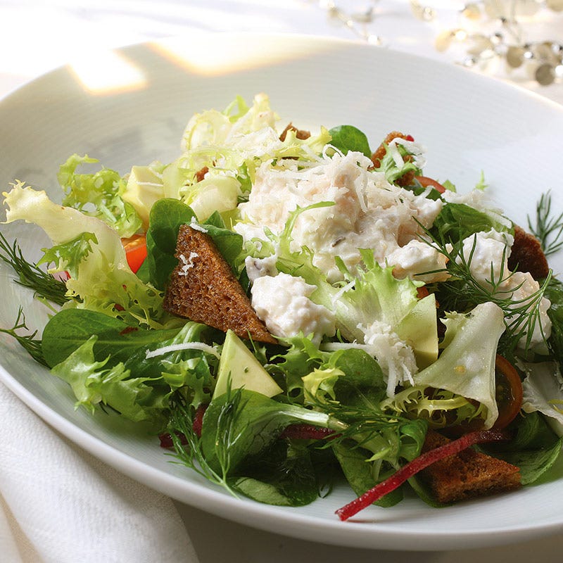 Foto av Sallad på krabba från WW ViktVäktarna