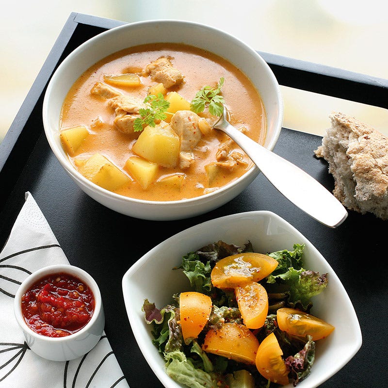 Foto av Thailändsk potatis- och kycklinggryta från WW ViktVäktarna