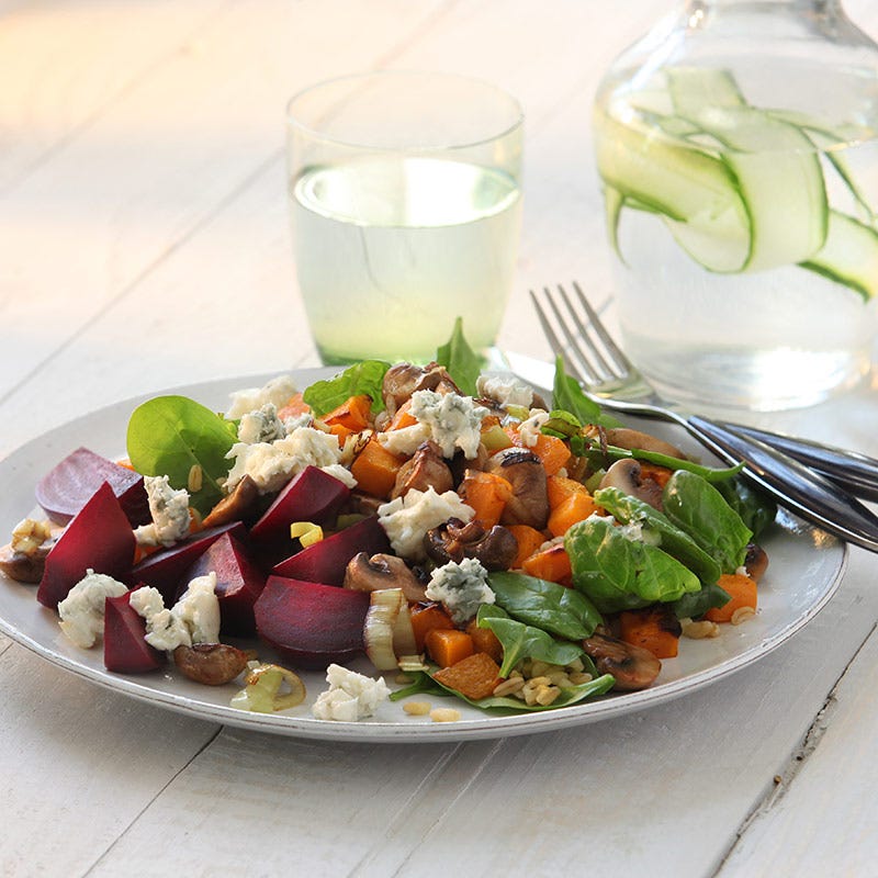 Foto av Matvete med grönsaker och grönmögelost från WW ViktVäktarna