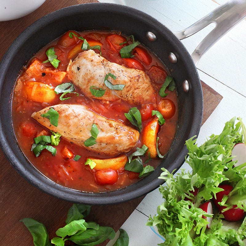 Foto av Kycklingfilé i vin- och tomatsås från WW ViktVäktarna