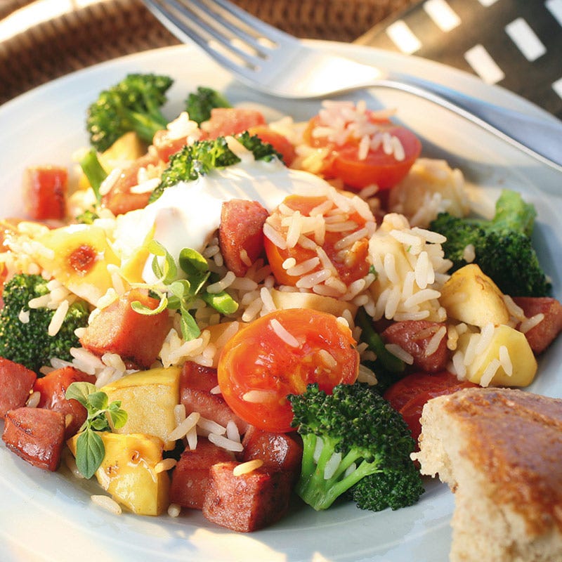 Foto av Ris, korv och grönsakspytt från WW ViktVäktarna