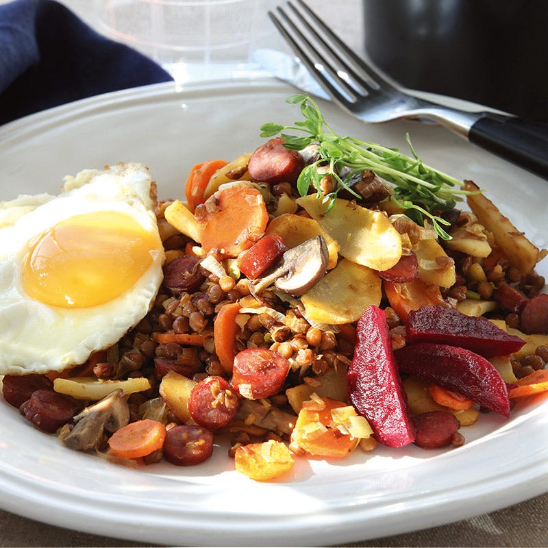 Foto av Linspytt med cabanossy från WW ViktVäktarna