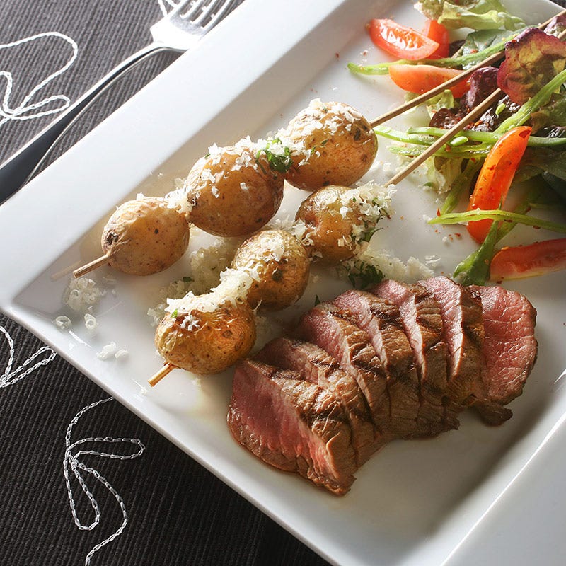 Foto av Grillad lammfilé och potatisspett från WW ViktVäktarna