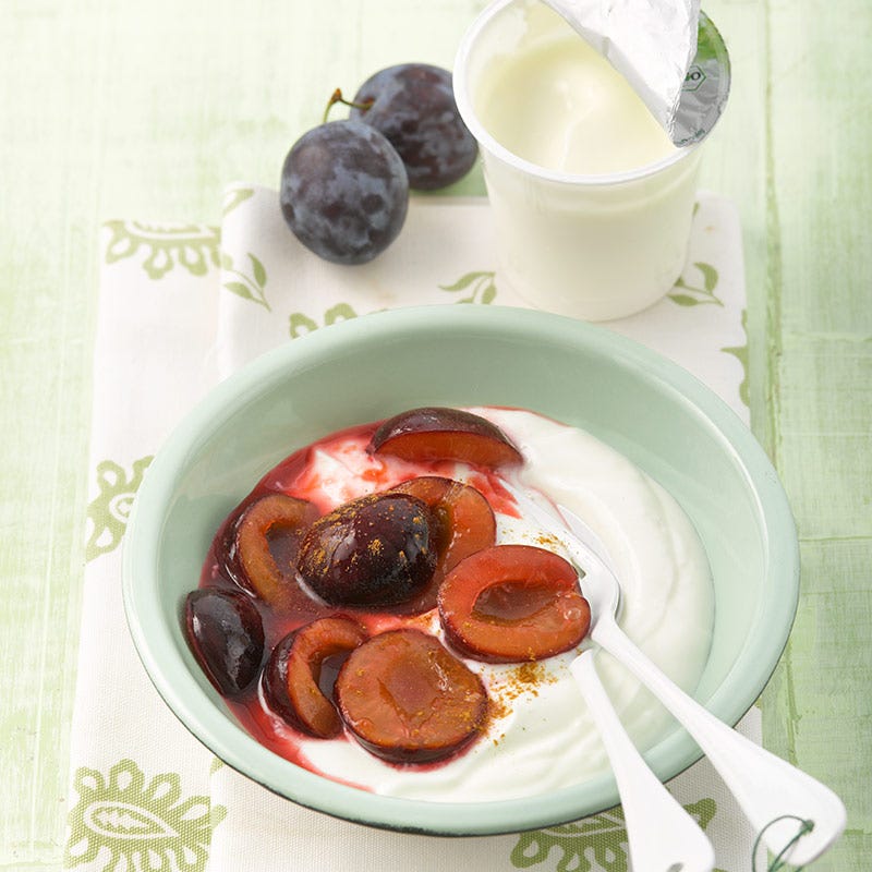Foto av Plommonyoghurt från WW ViktVäktarna