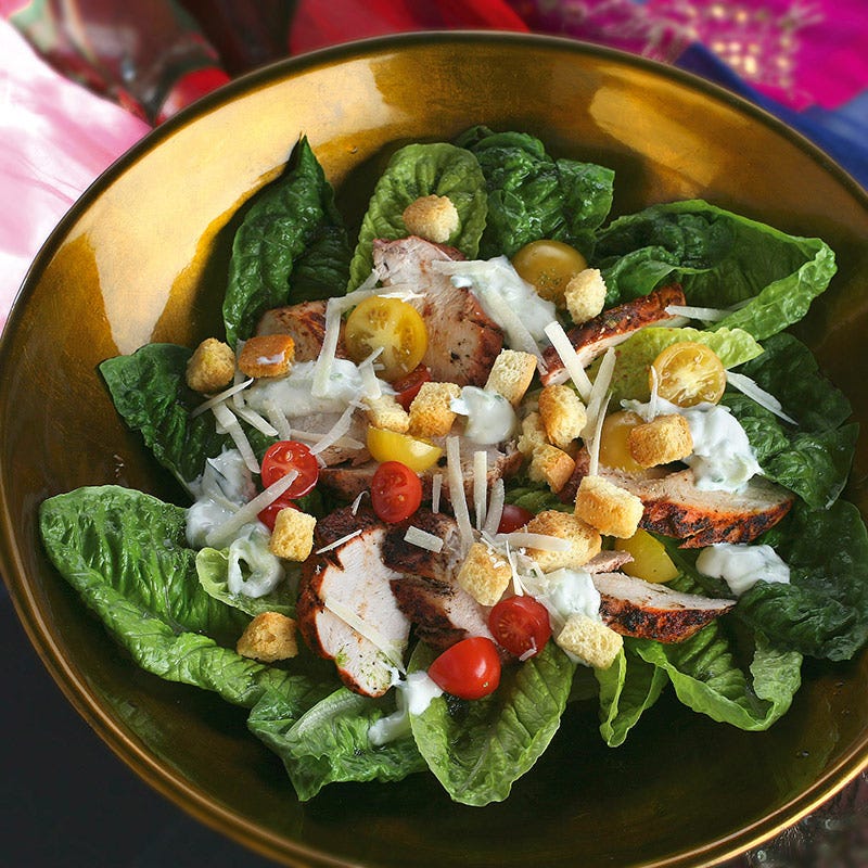 Foto av Tandoori Caesarsallad från WW ViktVäktarna