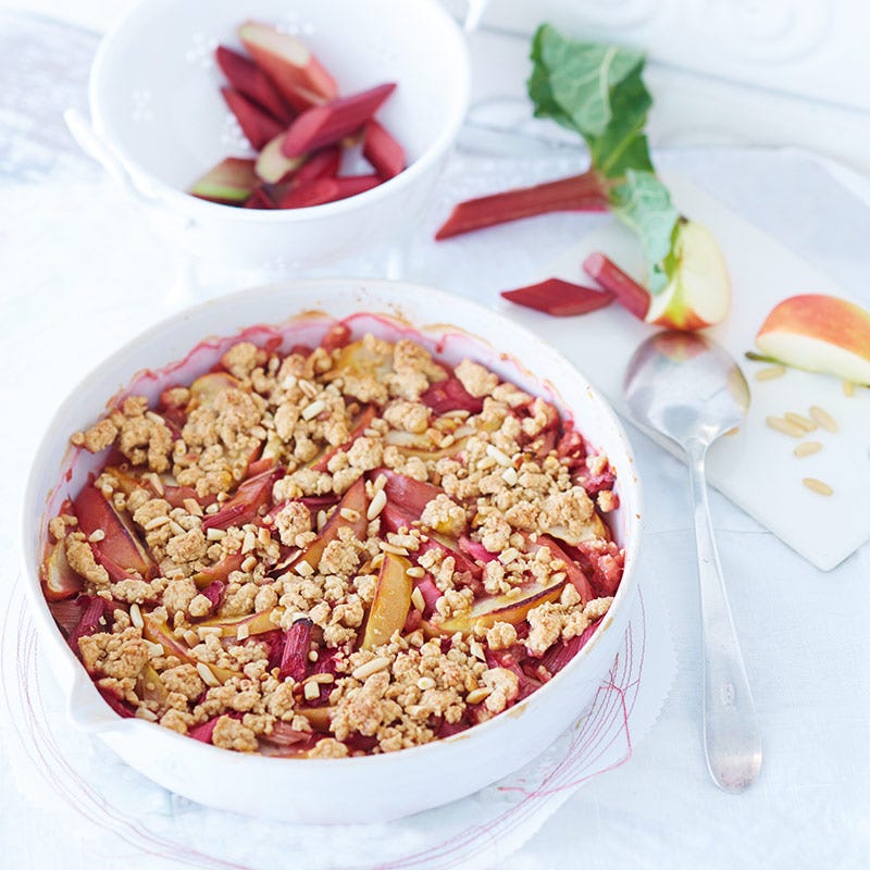 Foto av Rabarbercrumble från WW ViktVäktarna