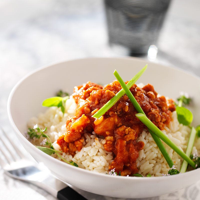 Foto av Indisk curry med kycklingfärs från WW ViktVäktarna