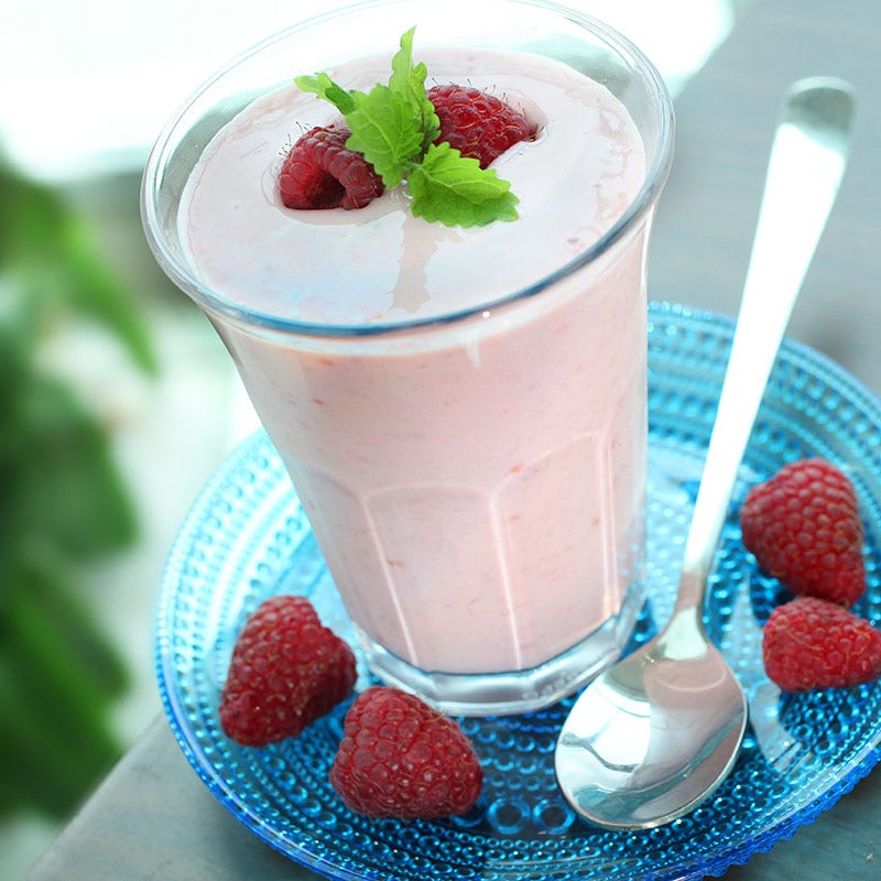 Foto av Banan- och hallonsmoothie från WW ViktVäktarna