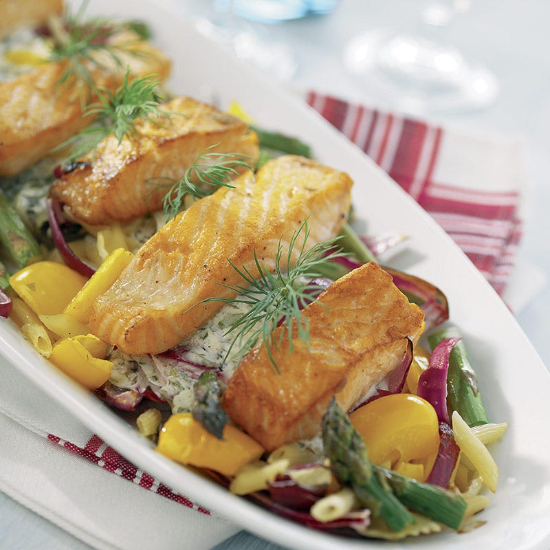 Foto av Grillad lax med grönsakpotpurri från WW ViktVäktarna