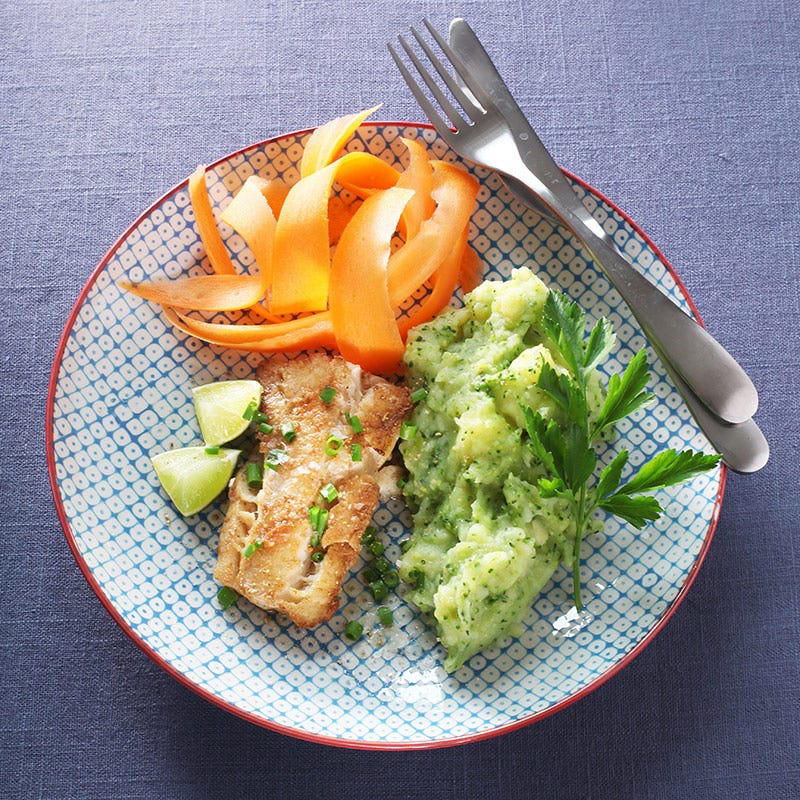 Foto av Torsk med potatis- och broccolimos från WW ViktVäktarna