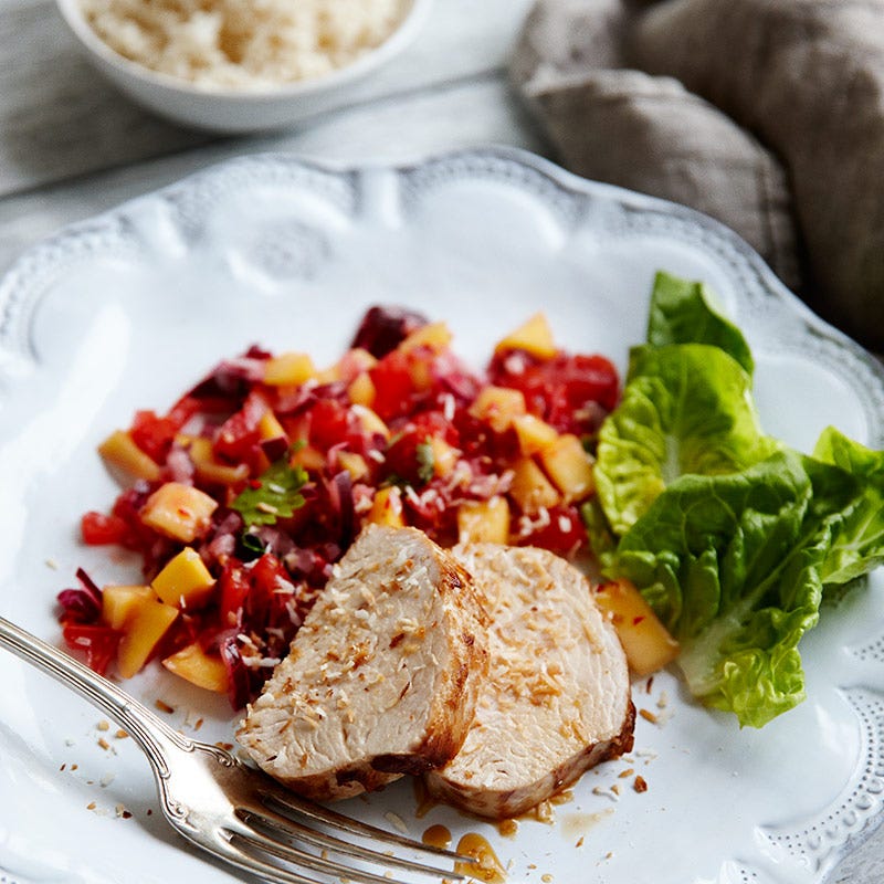 Foto av Kalkonfilé med mangosalsa från WW ViktVäktarna
