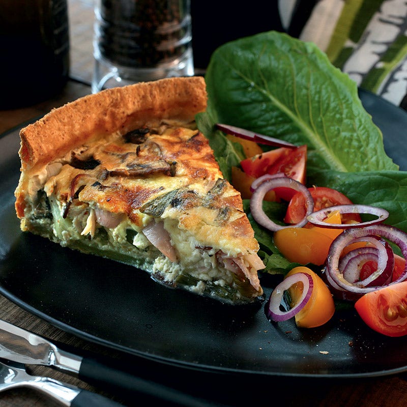 Foto av Svamp- och skinkpaj från WW ViktVäktarna