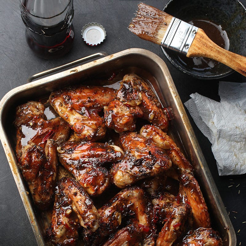 Foto av Coca cola chickenwings från WW ViktVäktarna