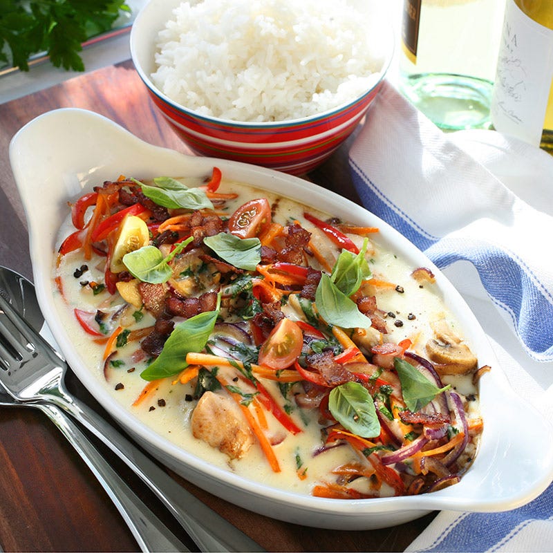 Foto av Kyckling- och grönsaksgratäng från WW ViktVäktarna