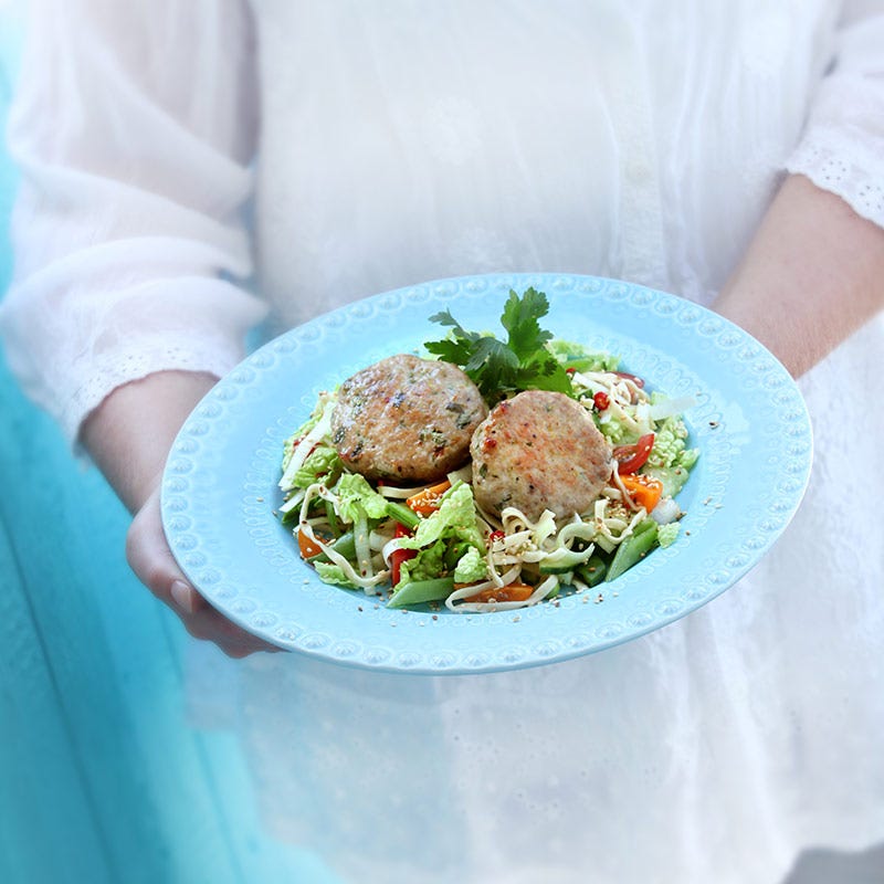 Foto av Thai kalkonbiff med nudelsallad från WW ViktVäktarna