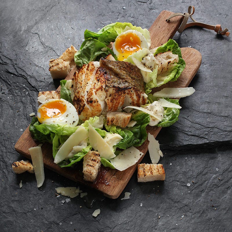 Foto av Sotad torsk caesar style från WW ViktVäktarna