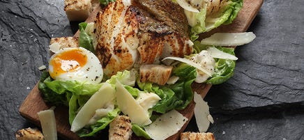 Sotad torsk caesar style