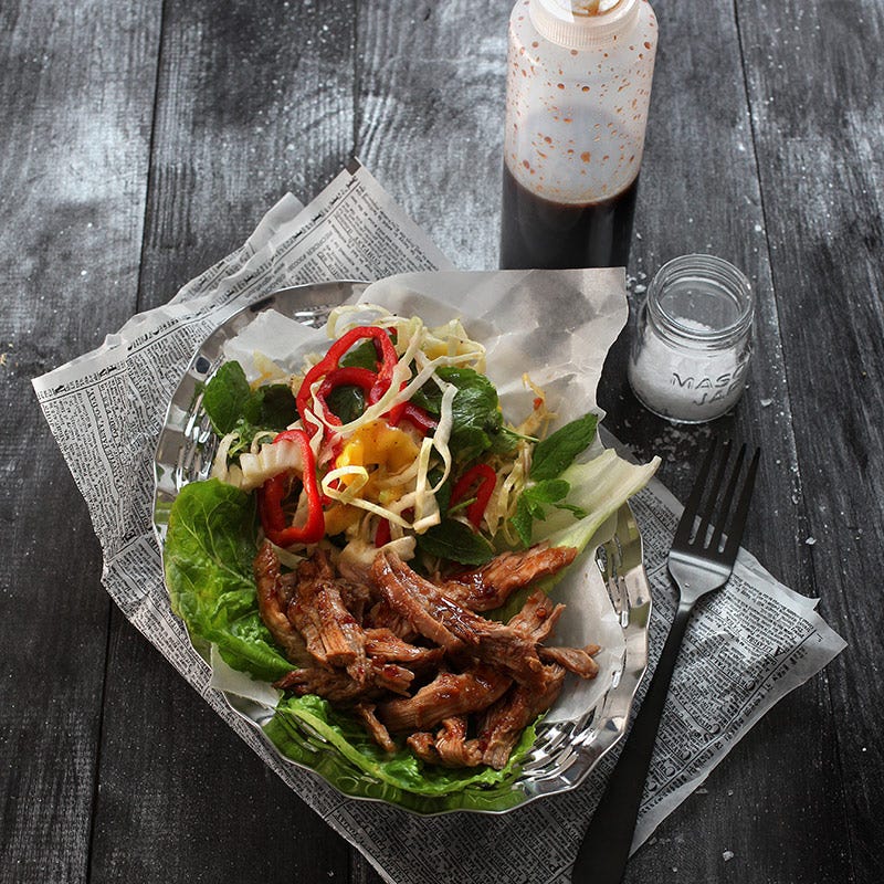 Foto av Pulled pork wrappers från WW ViktVäktarna