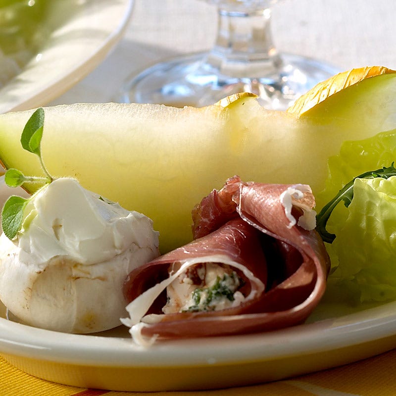 Foto av Parmaskinka med fetost och champinjoner från WW ViktVäktarna