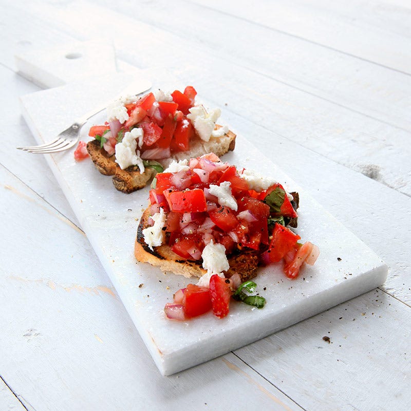 Foto av Jordgubbs- och tomatbruschetta från WW ViktVäktarna