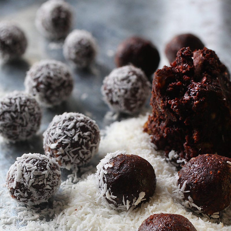 Foto av Chokladbollar med mandel och dadlar från WW ViktVäktarna