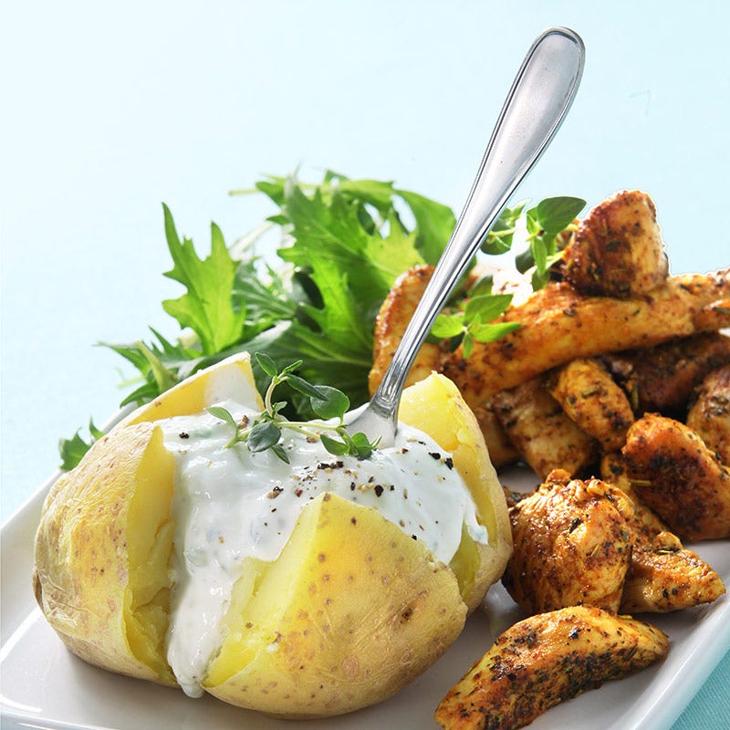 Foto av Kyckling med bakad potatis och tzatziki från WW ViktVäktarna