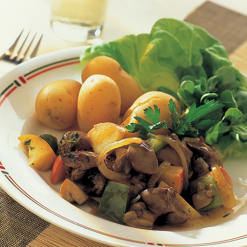 Foto av Kycklinglevergryta kryddad med öl från WW ViktVäktarna