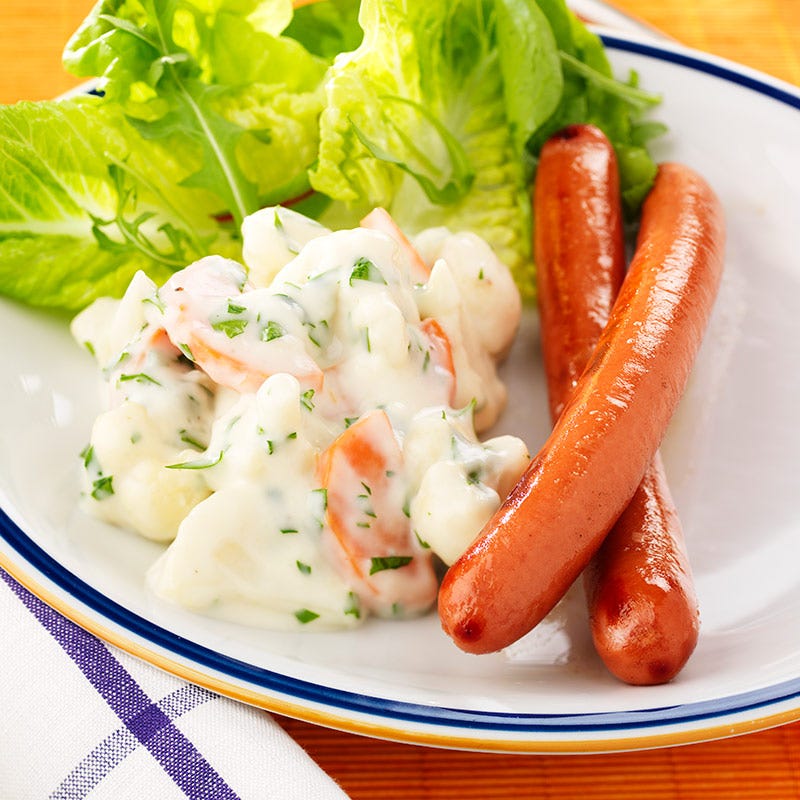 Foto av Blomkåls- och morotsstuvning med korv från WW ViktVäktarna