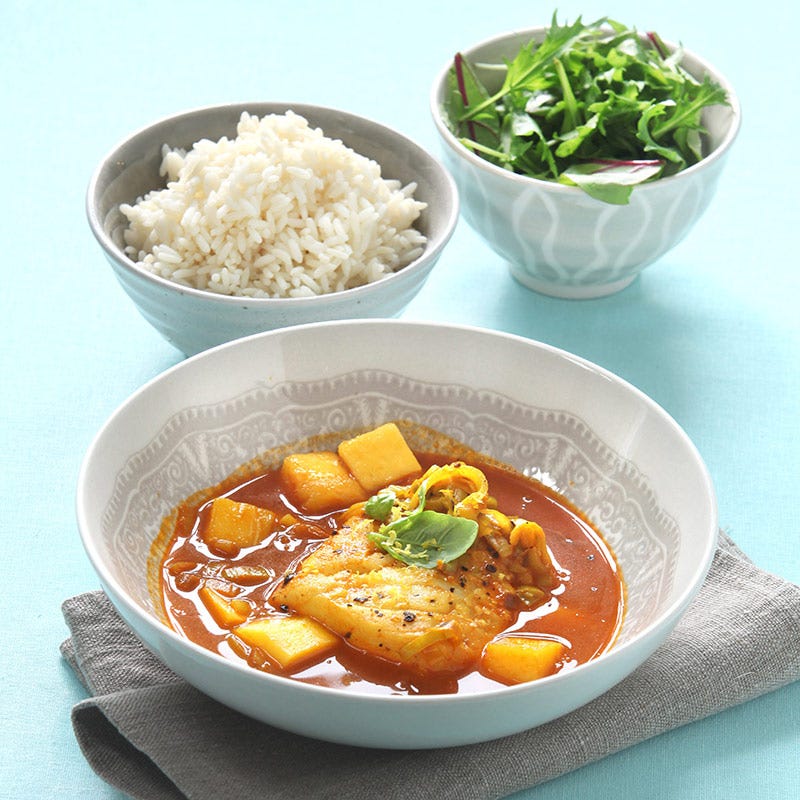 Foto av Curryfisk med mango från WW ViktVäktarna