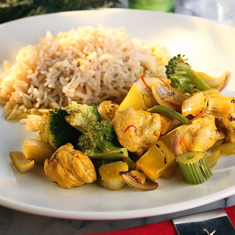 Foto av Saffranskryddad kyckling från WW ViktVäktarna