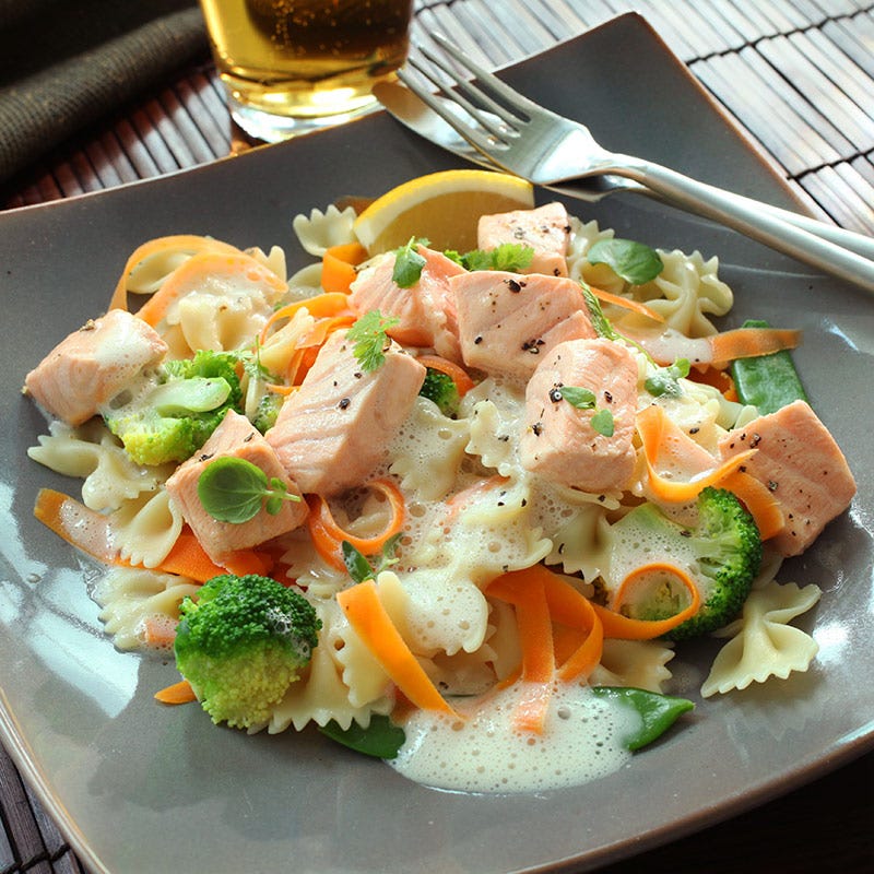 Foto av Pasta med lax- och broccolisås från WW ViktVäktarna
