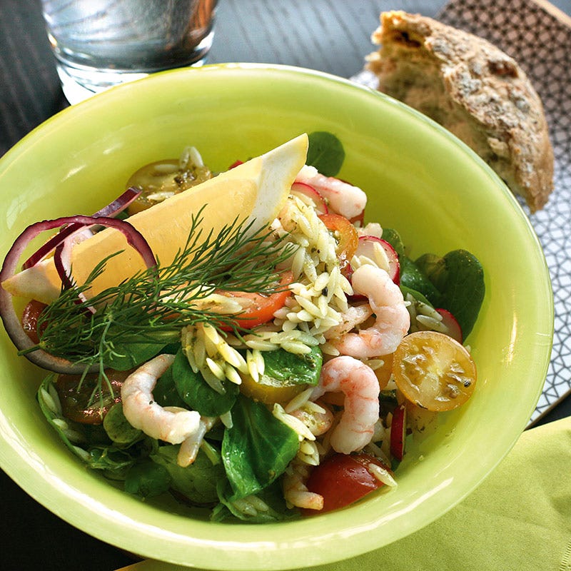 Foto av Räk- och risonisallad från WW ViktVäktarna