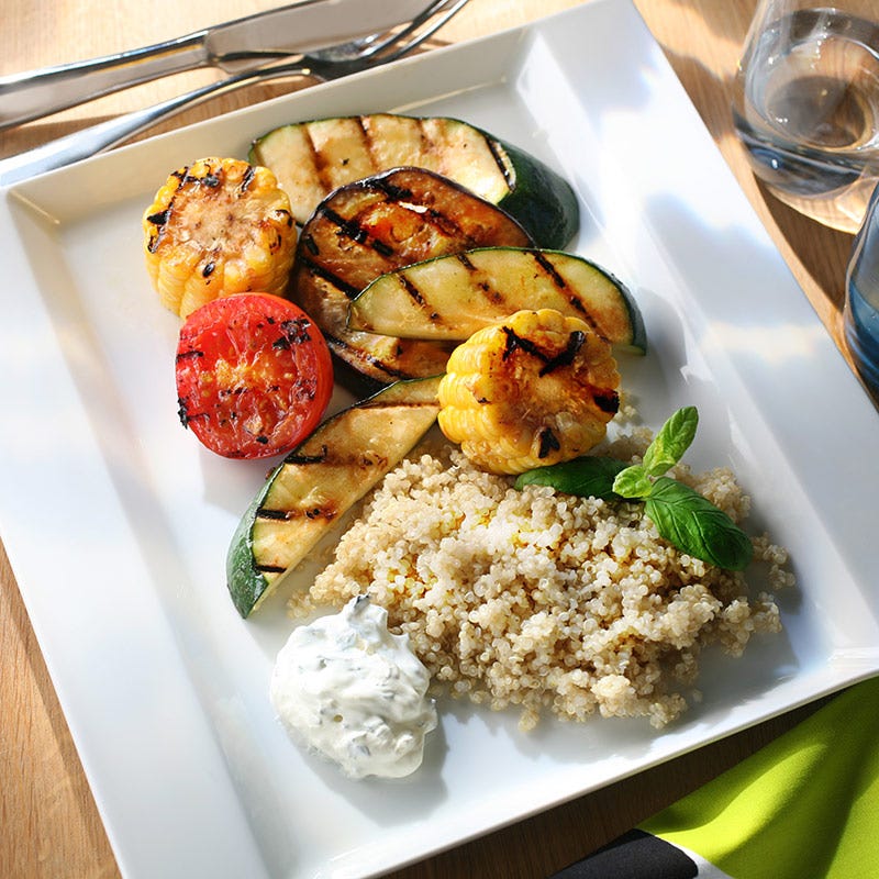 Foto av Quinoa med grillat grönt från WW ViktVäktarna