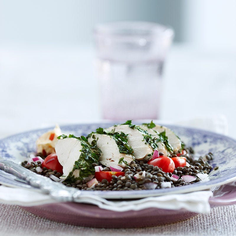 Foto av Kycklingfilé med belugalinser från WW ViktVäktarna