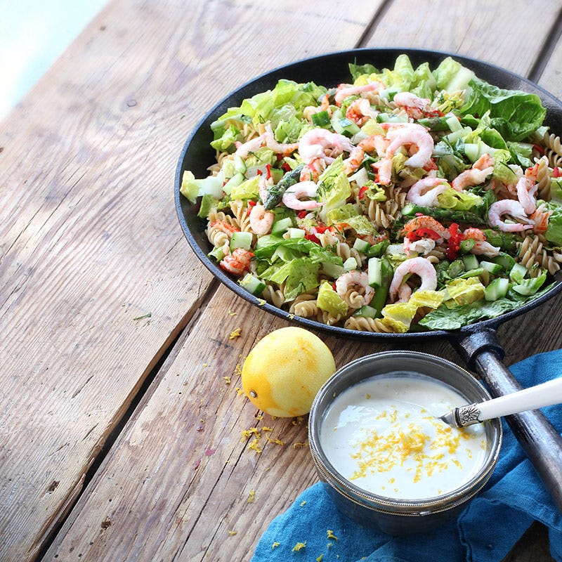 Foto av Ljummen räk- och kräftsallad från WW ViktVäktarna