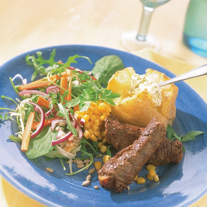 Foto av Lövbiffrullad med bakad potatis från WW ViktVäktarna