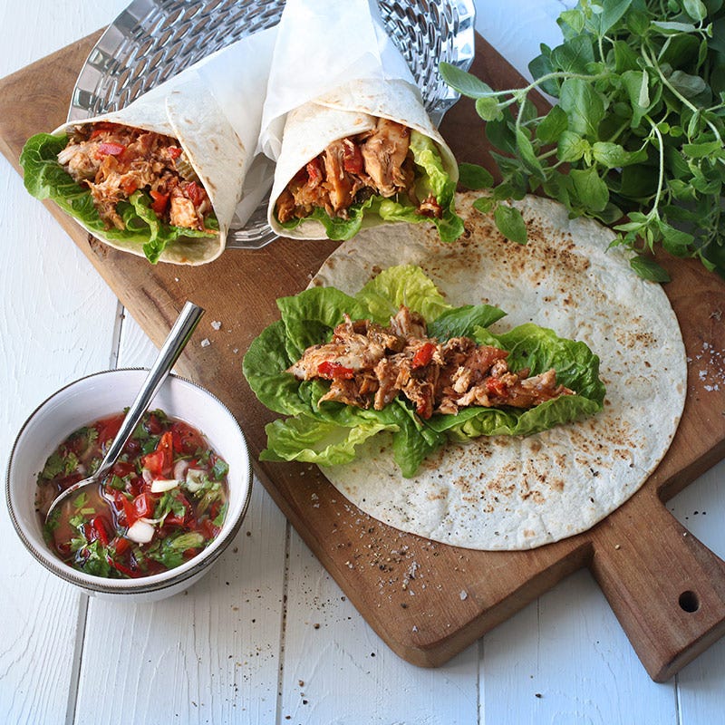 Foto av Mexican pulled chicken från WW ViktVäktarna