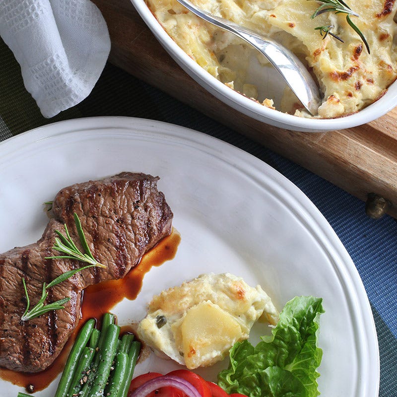 Foto av Biff med jordärtskocksgratäng från WW ViktVäktarna