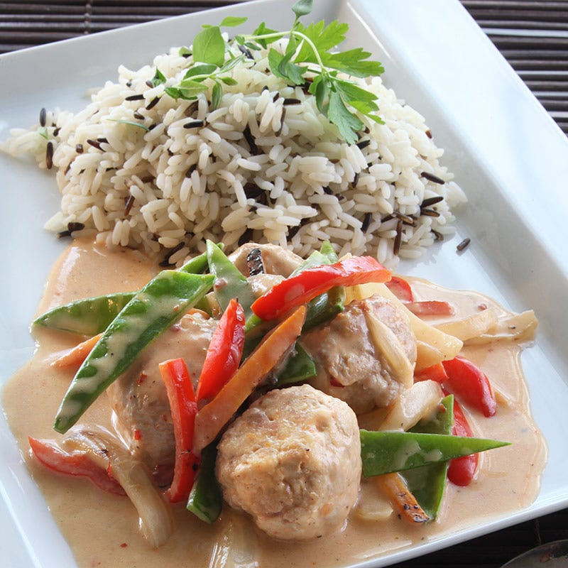 Foto av Kryddiga köttbullar i kokossås från WW ViktVäktarna