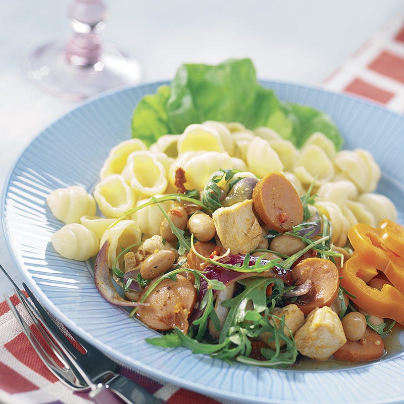 Foto av Kryddig pasta med bönor från WW ViktVäktarna